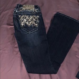 Size 23 Bootcut miss me jeans